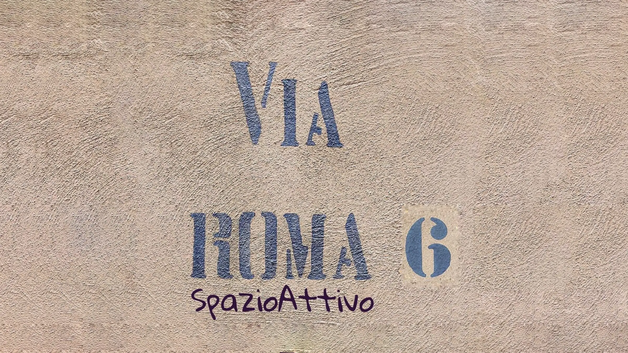 Opening of Via Roma 6, SpazioAttivo